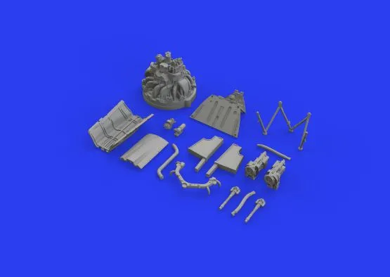 Fw 190A-8 fuselage guns 1:48