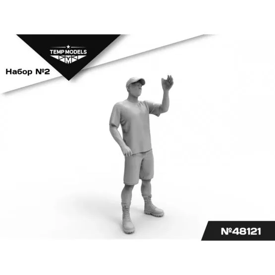 Technicians modern Russia Air Force (Syria) 1:48