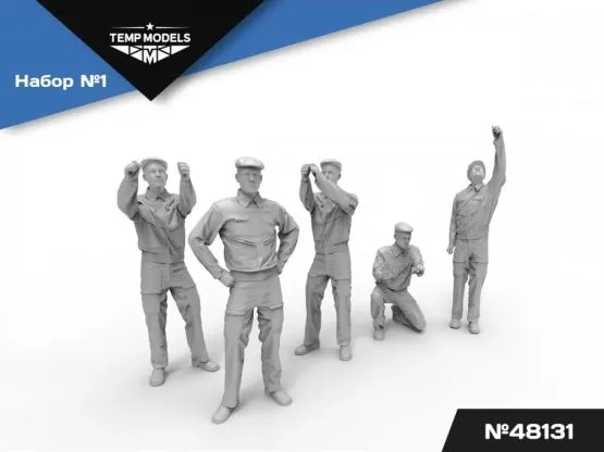 Technicians modern Russia Air Force 1:48