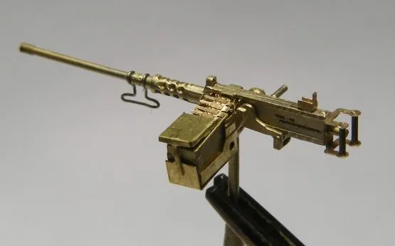 Browning M2 cal.50 on mount tank 1:72