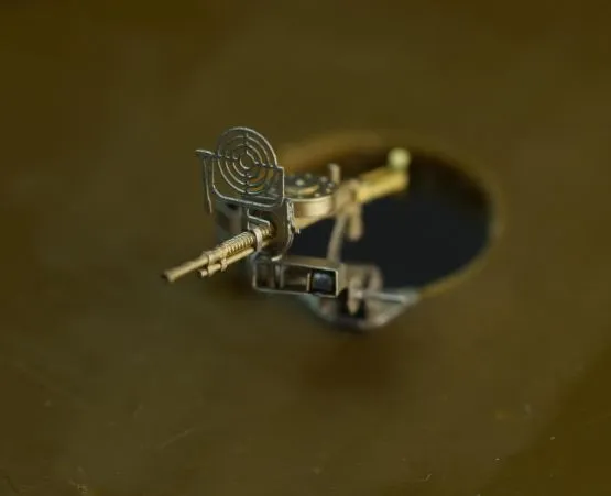 DT-29 MG (early) on mount P-40 1:72