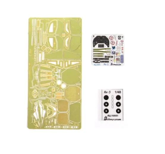 Yak-3 detail set (color) fo Zvezda 1:48