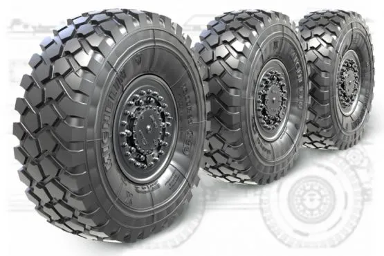 KamAZ-63968 Tuphoon-K wheels set 1:35
