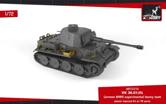 VK 36.01(H) German WWII Experimental Heavy Tank 1:72