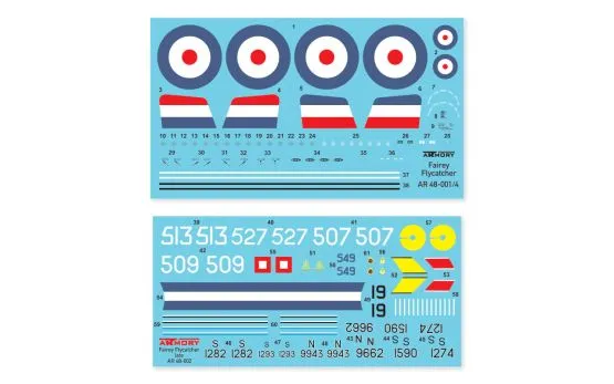 Fairey "Flycatcher" late version, w/ Jaguar-IV engine 1:48