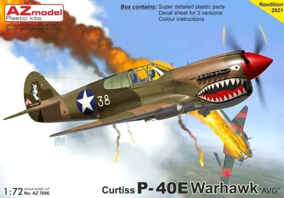 P-40E Warhawk - AVG 1:72