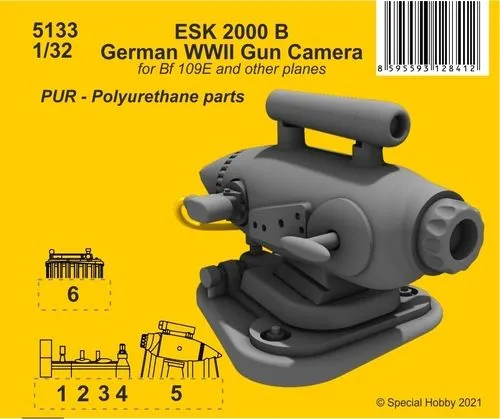 ESK 2000 B German WWII Gun Camera 1:32