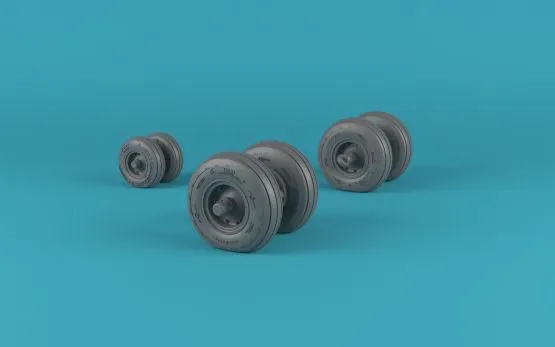 OV-22 Osprey wheels w/ weighted tires type "b" 1:48