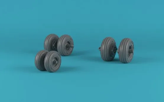 OV-22 Osprey wheels w/ weighted tires type "b" 1:48