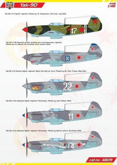 Yak-9D 1:48