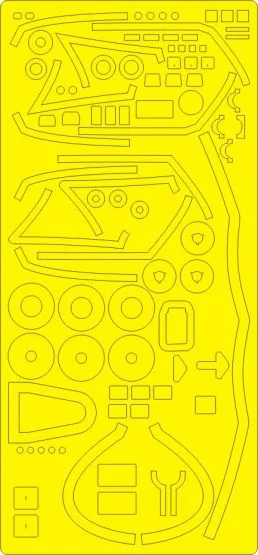 F-16C Fighting Falcon ADVANCED mask for Academy 1:32