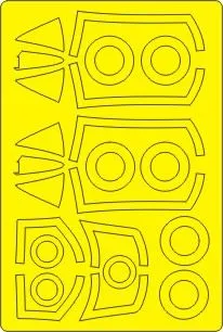 Buccaneer S.2B ADVANCED mask for Airfix 1:72