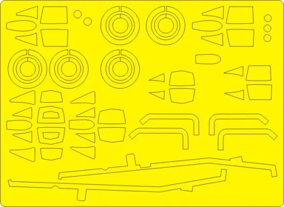 MiG-25PU EXPERT mask for ICM 1:72