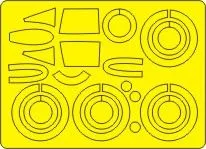 MiG-25PD mask for ICM 1:72