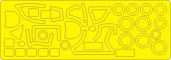 Mi-24P mask for Zvezda 1:48