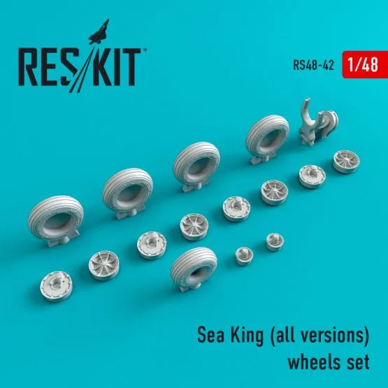 Sea King wheels set 1:48