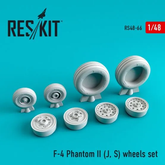 F-4 Phantom II (J, S) wheels set 1:48
