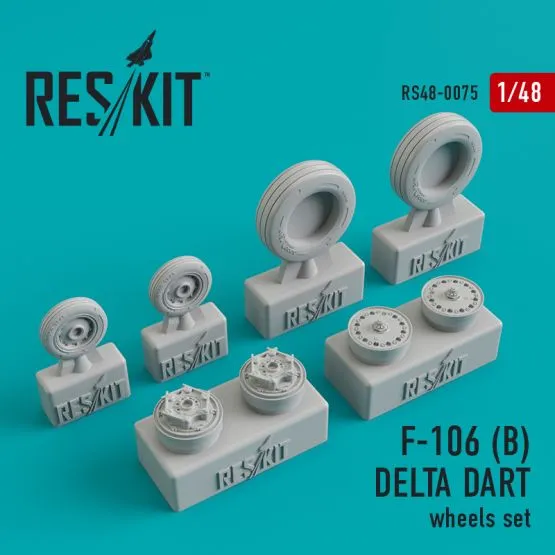 F-106 (B) Delta Dart wheels set 1:48