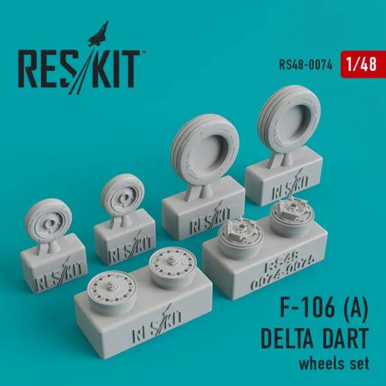 F-106 (А) Delta Dart wheels set 1:48