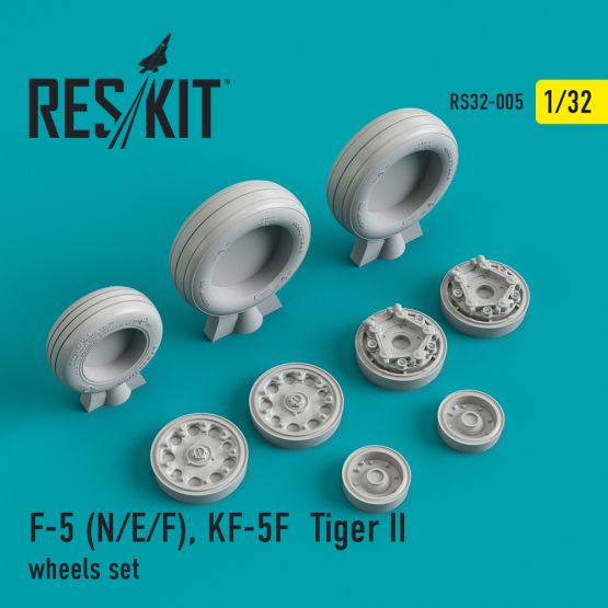 F-5 (N/E/F), KF-5F Tiger II wheels set 1:32 F-5 (N/E/F), KF-5F Tiger II wheels set 1:32