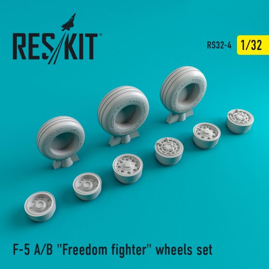 F-5 A/B Freedom fighter wheels set 1:32