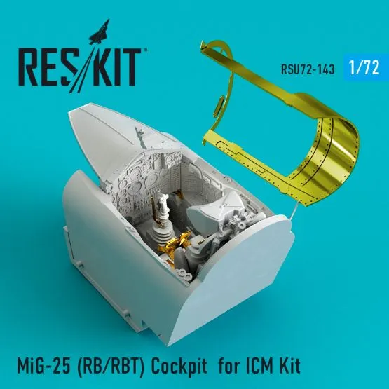 MiG-25RB/RBT Cockpit 1:72