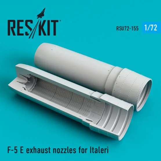 F-5E exhaust nozzles for Italeri 1:72