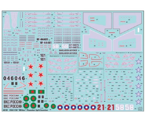 Yak-130 Mitten - Light Bomber 1:48