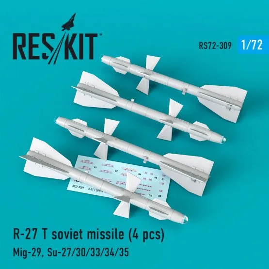 R-27T soviet missile 1:72