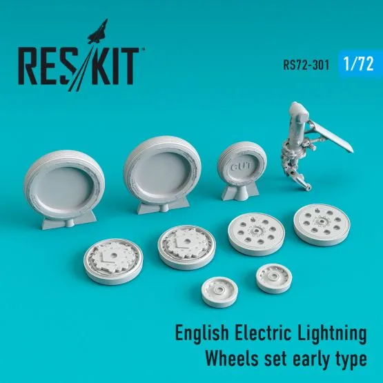 EE Lightning Wheels (early) 1:72