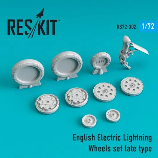 EE Lightning Wheels set late type 1:72