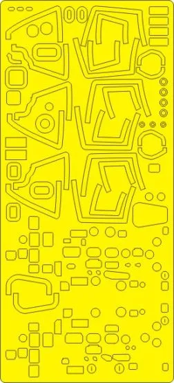 Su-35S EXPERT mask for G.W.H. 1:48