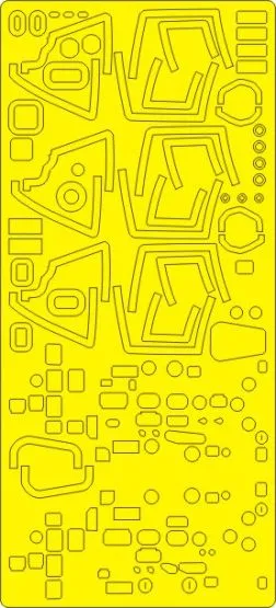 Su-35S ADVANCED mask for G.W.H. 1:48