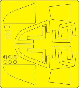 Su-34 Fullback mask for Hobby Boss 1:48