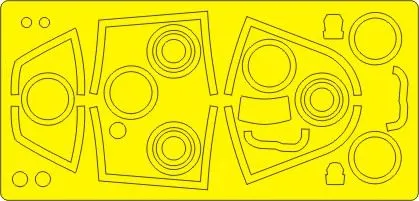 F-15B/D, F-15J mask for G.W.H. 1:48