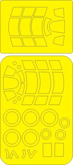Hawker Hurricane Mk.I EXPERT mask for Fly kits 1:32