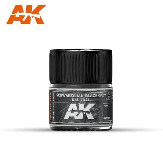 Schwarzgrau-Black grey RAL 7021 10ml