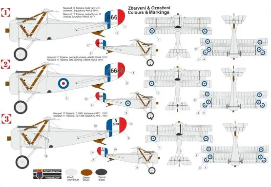 Nieuport Triplane - RFC/RNAS 1:72
