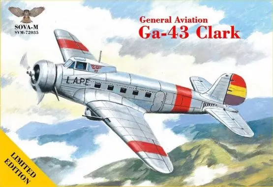 GA-43 "Clark" passenger airliner 1:72