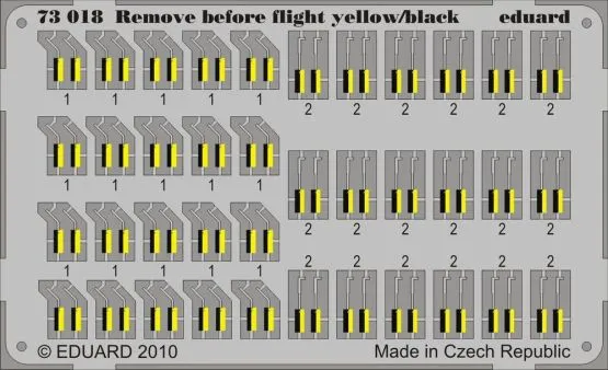 Remove Before Flight - yellow/ black 1:72