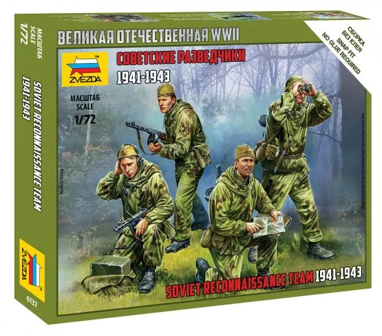 Soviet Reconnaissance Team 1941-43 1:72