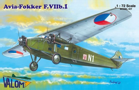 Avia-Fokker F.VIIb.1 1:72
