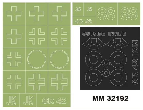 CR-42 maxi mask for ICM 1:32