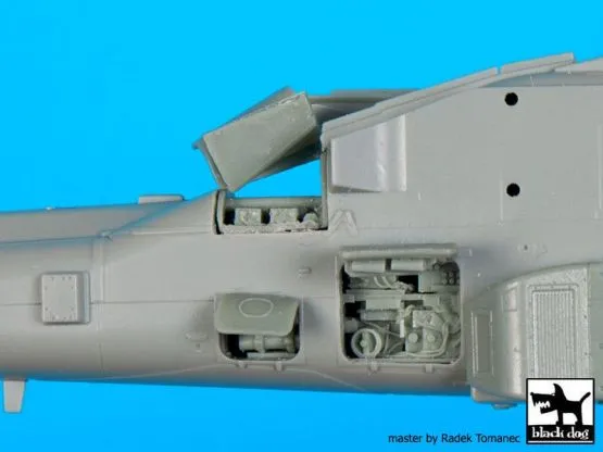 AH-64D Rear electronics 1:72