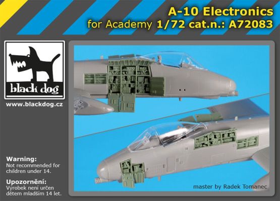 A-10 electronics 1:72