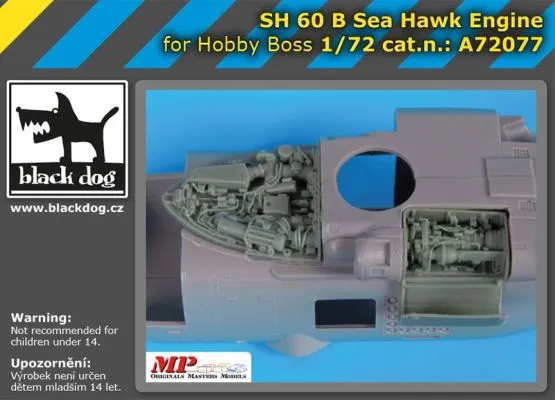 SH 60 B Sea Hawk engine 1:72