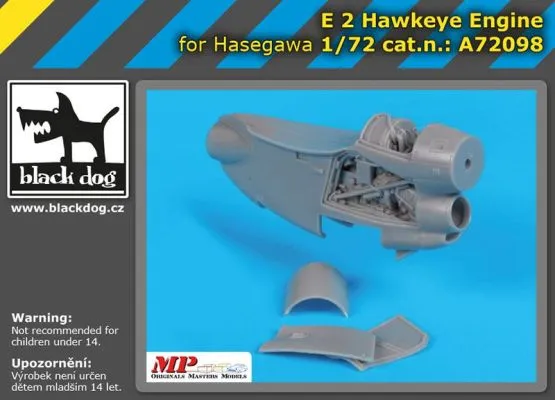 E-2 Hawkeye engine 1:72