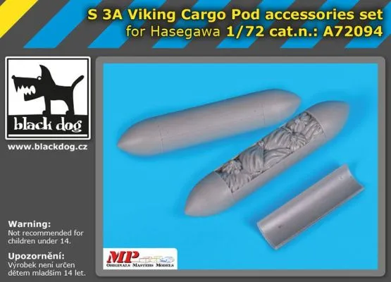 S-3 A Viking cargo POD 1:72