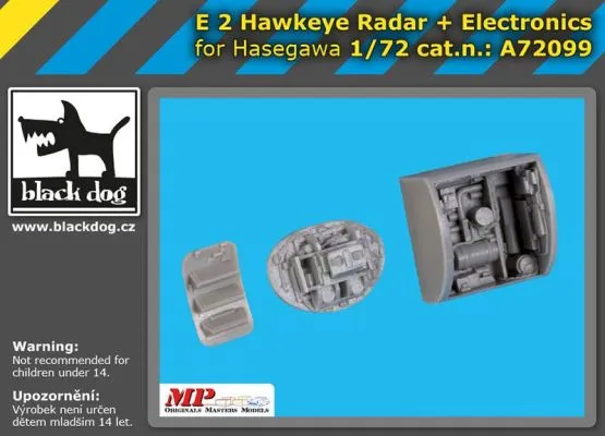 E-2 Hawkeye radar & electronics 1:72 E-2 Hawkeye radar & electronics 1:72