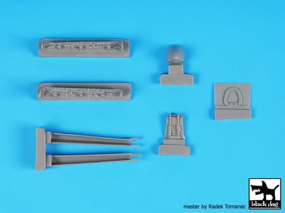 A-10 wings & rear electronics 1:72